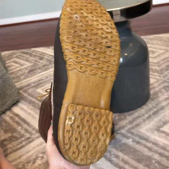 L.L. Bean Men's Brown and Tan Boots - Picture 14 of 16